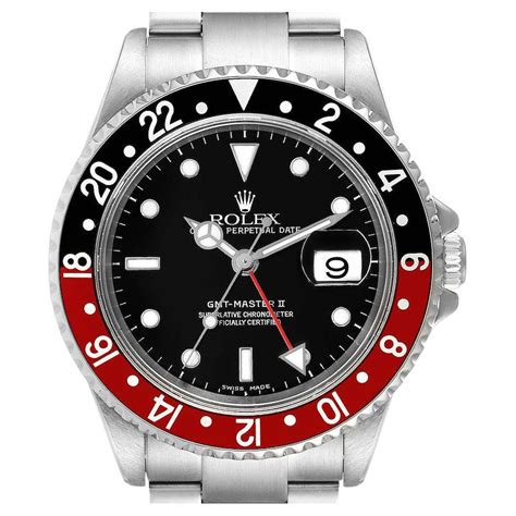 rolex gmt black red bezel|rolex replacement bezel.